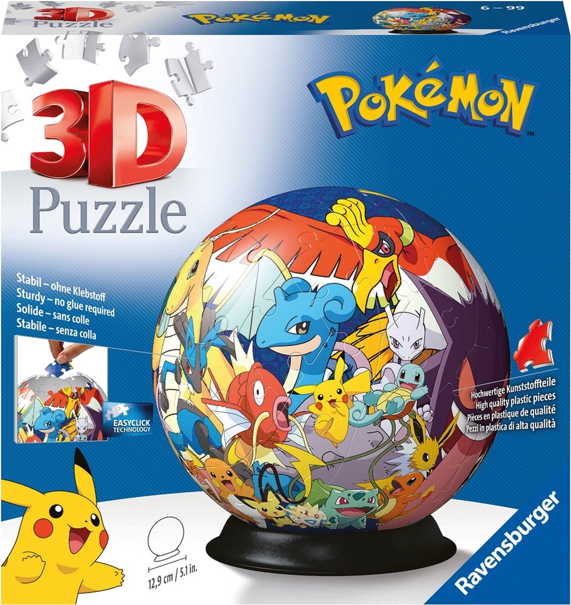 Ravensburger 3D-puzzel Pokémon Bal