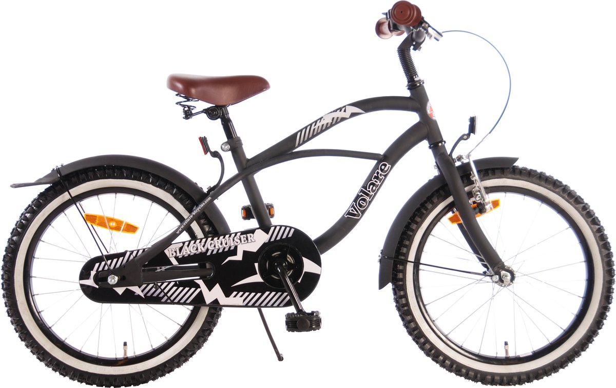 Volare Black Cruiser 18-ich kinderfiets