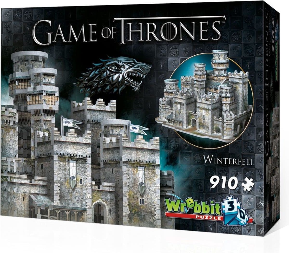 Winterfell - Game of Thrones 3D-puzzel