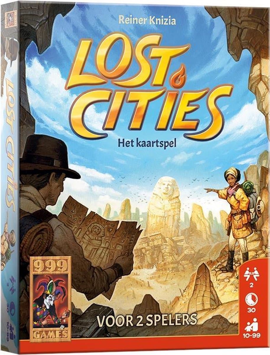 999 Games - Lost Cities: Het Kaartspel