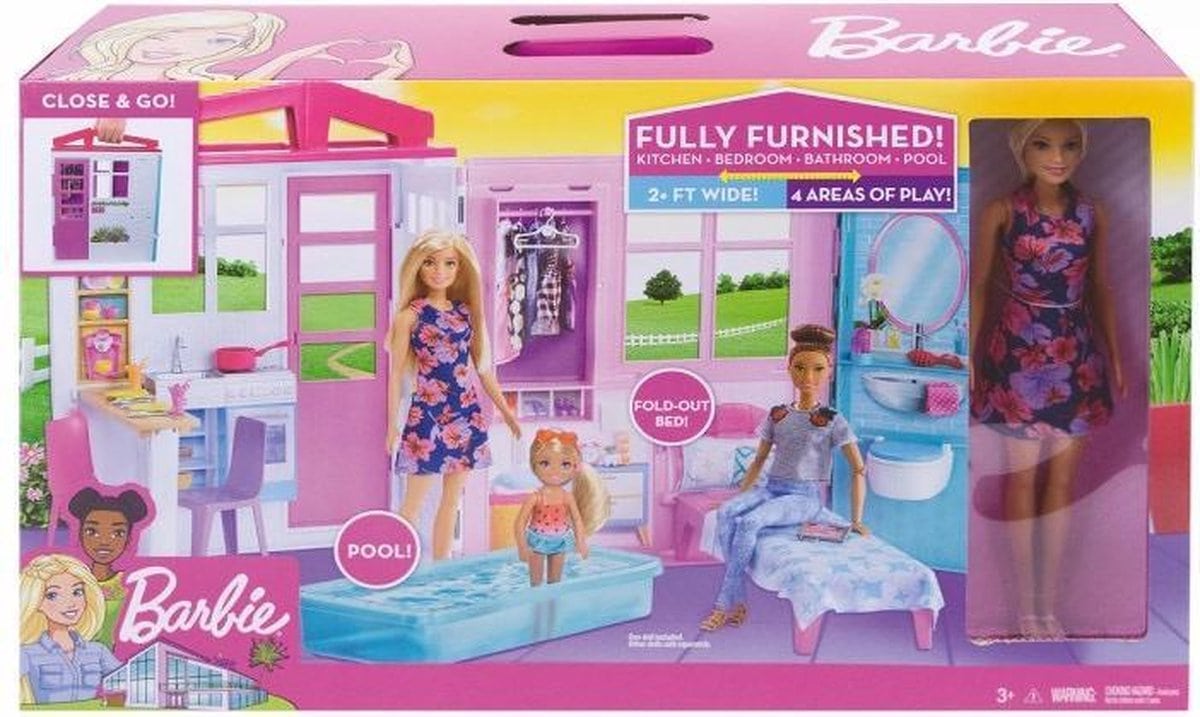 Barbie met huis