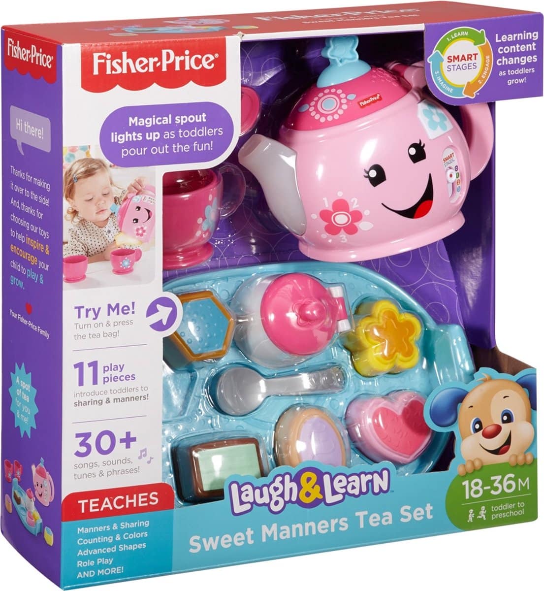 Fisher-Price speelgoedservies