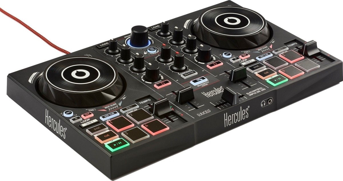 Hercules Inpulse 200 - DJ Controller - Zwart