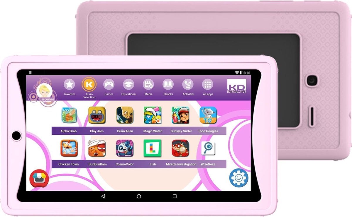 Kurio Tab Lite roze kindertablet