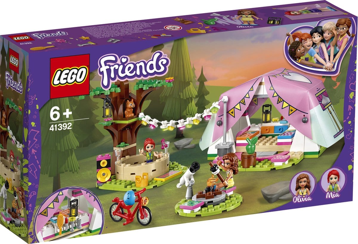 LEGO Friends Glamping in de Natuur - 41392