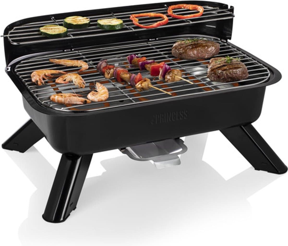 Princess 112252 - Hybride Elektrische Barbecue