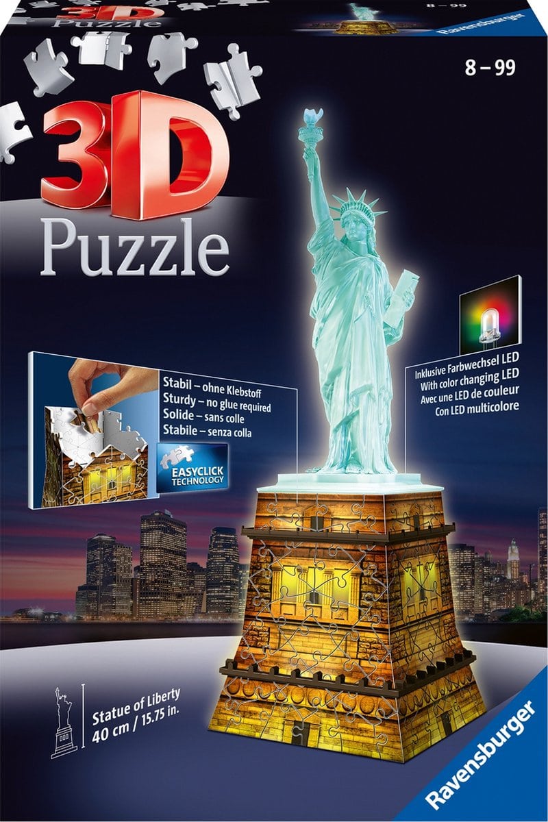 Ravensburger Vrijheidsbeeld 3D-puzzel