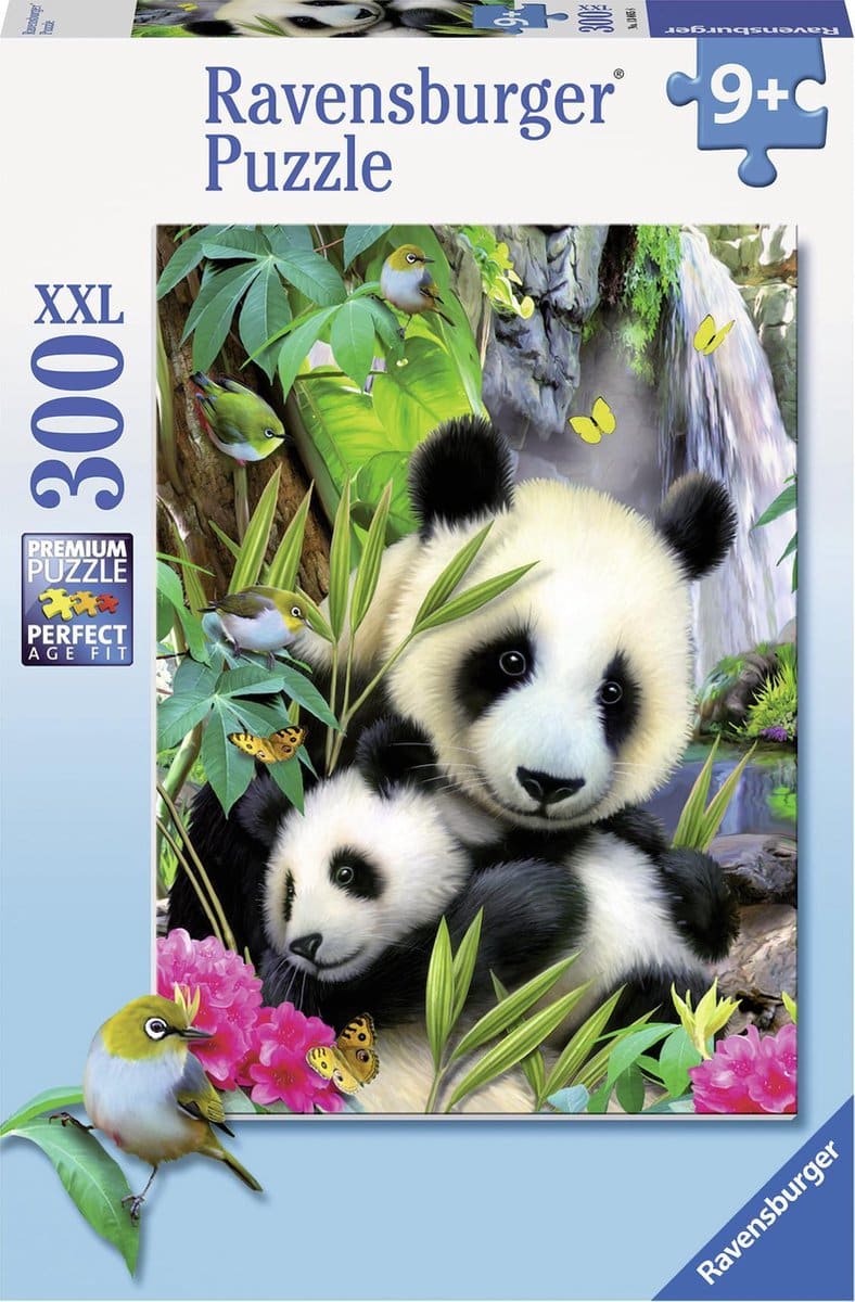 Ravensburger puzzel Lieve panda - Legpuzzel