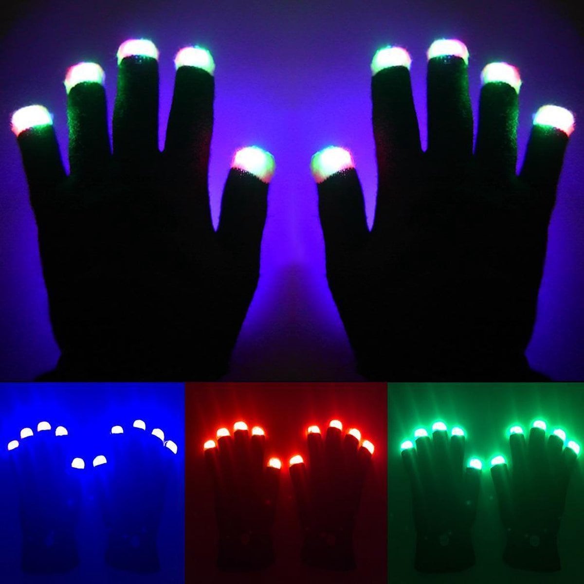 Wantohave LED-handschoenen