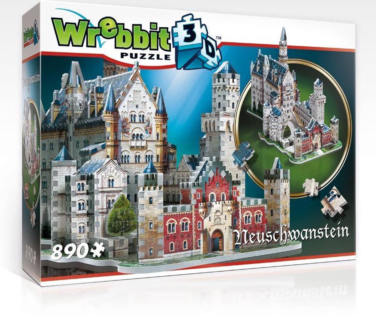 Wrebbit Neuschwanstein Kasteel 3D-Puzzel