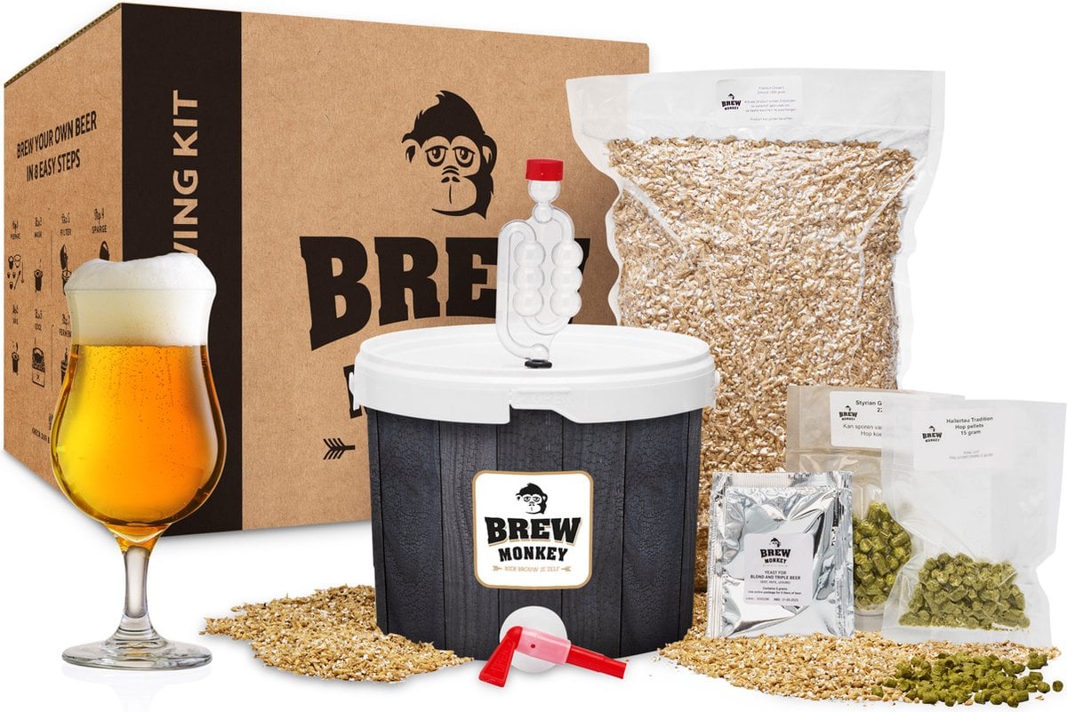 Brew Monkey Basis Tripel bierbrouwpakket