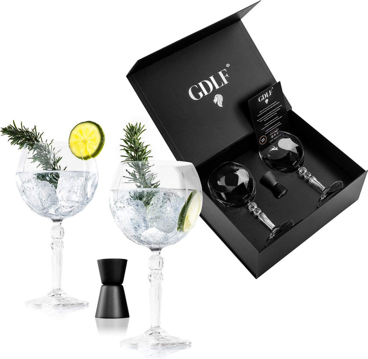 GDLF gin tonic glazenset